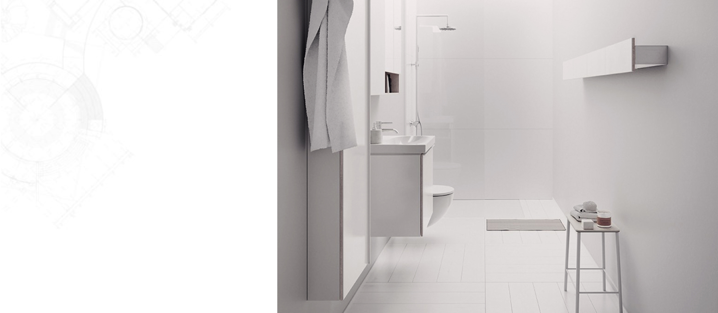 Bad mit Dusche von Geberit Slider2